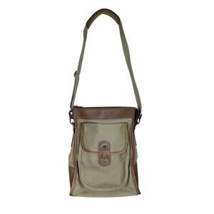 Ghurka Marley Hodgson No. 4 Gearpack Khaki Twill Messenger Bag